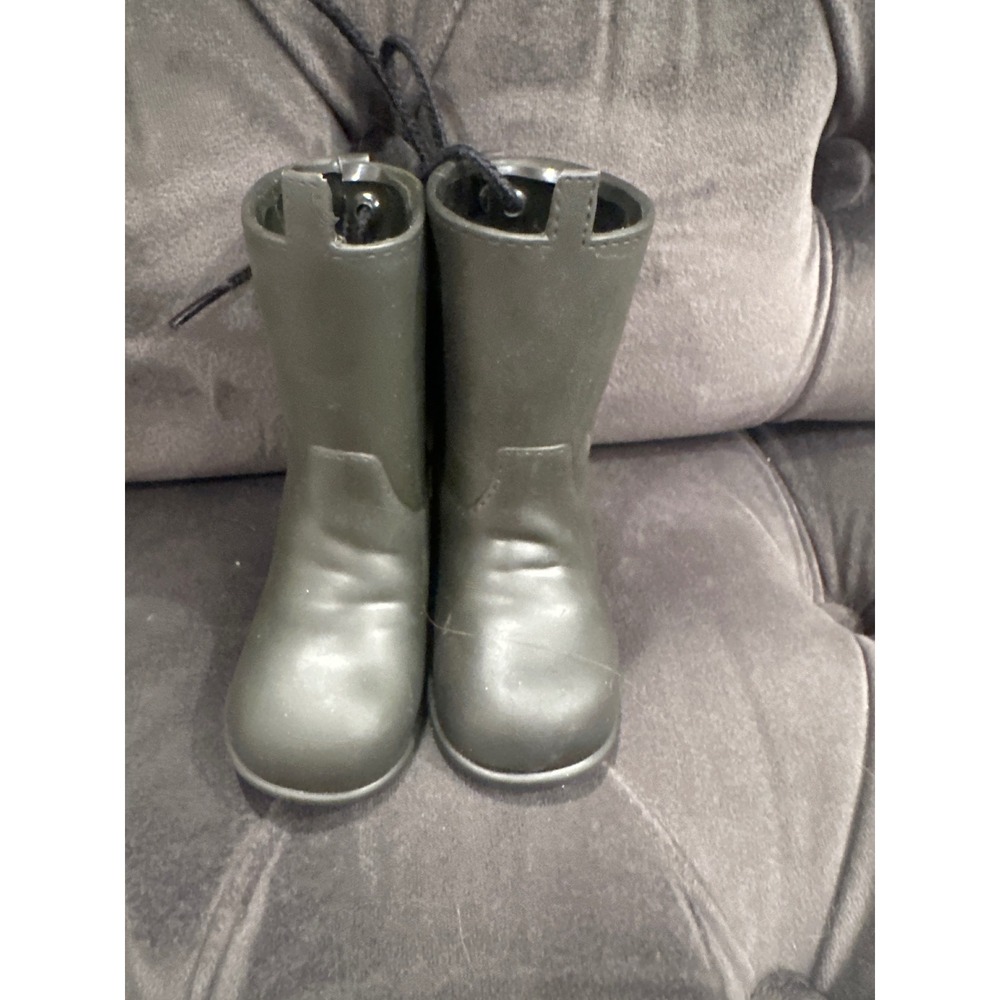 Battat Olive Green Doll Rain Boots for 18 Inch Dolls American Girl Wellies